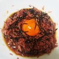 ｍｍ（ﾐﾘ）'s cooksnap of when they made 簡単おつまみ　コンビーフユッケ.