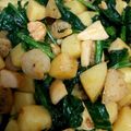 コバチョフ's cooksnap of when they made じゃがいもとシーフードのカレーマヨ炒め.