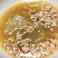 coyote818's cooksnap of when they made 簡単美味♪とろ柔～冬瓜と鶏挽き肉の煮物♡.