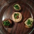 inLondon's cooksnap of when they made 材料3つで簡単☆しいたけのチーズ焼き♡.