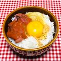 tokotann's cooksnap of when they made 絶品塩辛卵かけご飯❤見た目よりおいしいよ.
