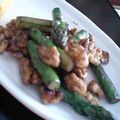 インコさん's cooksnap of when they made アスパラと胡桃のニンニク醤油炒め.