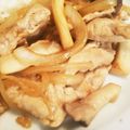 koodo's cooksnap of when they made 【簡単】豚肉とエリンギのバター醤油炒め.