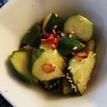☆hikonyan☆'s cooksnap of when they made 簡単☆箸休め！キュウリのピリ辛即席漬け.