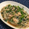 ちー（・＿・）'s cooksnap of when they made ご飯がすすむ♪豚ニラもやしの中華炒め.