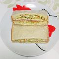 めいめい☆☆☆'s cooksnap of when they made コンビニキャベツのボリュームサンドイッチ.