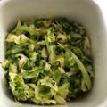 a0024755's cooksnap of when they made 新キャベツと大葉の簡単浅漬け.