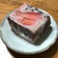 ちびぢゅんち's cooksnap of when they made 簡単！苺とアズキ缶DEミルク寒天ゼリー♪.