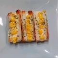 ☆真冬☆'s cooksnap of when they made お弁当に♪ちくわのコーンマヨチー焼き.