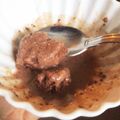 Carparu's cooksnap of when they made 生クリームなし！簡単濃厚チョコアイス.
