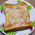 ＊なぁ＊'s cooksnap of when they made *揚げパン風トースト*.