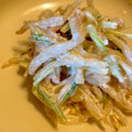 a_b_c's cooksnap of when they made ∮もやしと水菜✰わさびマヨ✰彡サラダ∮.