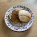 ♡りっくんママ♡'s cooksnap of when they made ✿ふんわり✿全粒粉入りホットケーキ.
