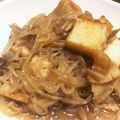 Bunnirella's cooksnap of when they made 厚揚げときのこの甘辛炒め.