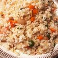 kally105's cooksnap of when they made 簡単♪残りご飯で♡美味しい❤エビピラフ❤.