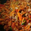 ﾁｬｰﾘｰ。's cooksnap of when they made 挽き肉ゴロゴロ☆簡単ミートソースパスタ.