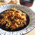 四谷わかば's cooksnap of when they made ✿夏のピリ辛納豆チャーハン✿.