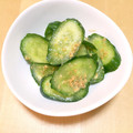 ステルトミチル's cooksnap of when they made ほんだしで簡単！きゅうりの浅漬け（ごま）.