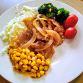 戦艦スパイダー's cooksnap of when they made 我が家の定番★豚の生姜焼き.