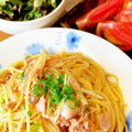 ハッピ～369嬢's cooksnap of when they made 簡単★ツナと玉ねぎときのこの和風パスタ★.