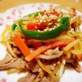 クック漣ちゃん's cooksnap of when they made 時短！もやし・肉・にんじんのプルコギ風♪.