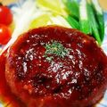クック漣ちゃん's cooksnap of when they made 我が家煮込みハンバーグ✿とんかつソースで.