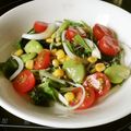 nana_tenjo's cooksnap of when they made そら豆とトウモロコシのサラダ.