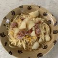 クックTEV4PL☆'s cooksnap of when they made ジャーマンポテトスパゲッティ.