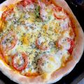 kokoスタイル's cooksnap of when they made オーブン不使用！スキレットで簡単ピザ♪.