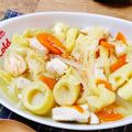 ＊UN＊'s cooksnap of when they made ☆鶏肉とたけのこの塩スープ☆.