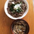 caruga's cooksnap of when they made 鯖のつけ麺そば.