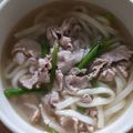 名月。's cooksnap of when they made 豚バラネギ柚子胡椒うどん.