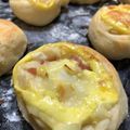 べつ薔薇's cooksnap of when they made ＨＢで玉ねぎとベーコンの惣菜パン.