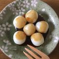 harupon☆'s cooksnap of when they made 湯より蒸す！びっくりもっちり～米粉団子♪.