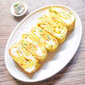 花ノ香ʕ•ﻌ•✽ʔ's cooksnap of when they made 桜えびとクリームチーズの卵焼き.