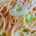 さかまるおか's cooksnap of when they made 簡単！キャベツとツナのオイルパスタ.