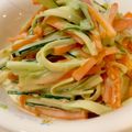 あやかず1022's cooksnap of when they made 焼肉のたれ入りごぼう人参きゅうりサラダ.