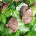 まゆたんクック's cooksnap of when they made 砂肝とレタスの中華風炒め.