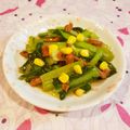 Richland☆Y's cooksnap of when they made イカの塩辛で小松菜炒め.