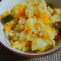 クックMS3SQ4☆'s cooksnap of when they made かぼちゃとゆり根のもちもち炊き込みごはん.