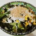 nana_tenjo's cooksnap of when they made 簡単★水菜わかめしらすのさっぱりサラダ.