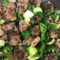 ぱくもぐ。's cooksnap of when they made 超簡単子供が喜ぶ牛肉とピーマンとネギ炒め.
