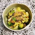 SUNMOONMOM's cooksnap of when they made 白菜消費のアボカド納豆塩昆布和え.