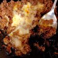 taumaimai's cooksnap of when they made ひき肉炒めチーズとじ.