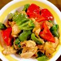 wakanan's cooksnap of when they made 鶏もも肉と彩野菜のわさびバター醤油.