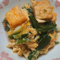 恋するジャスミン's cooksnap of when they made 簡単♪麻婆豆腐の素で厚揚げとニラの卵とじ.