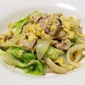 chiro810's cooksnap of when they made 豚肉とエリンギ・キャベツの中華炒め.