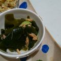プーちゃんちゃん's cooksnap of when they made ツナとキュウリとワカメの酢の物.