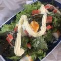 めいたんのママ's cooksnap of when they made 半熟たまごのっけたサラダ.