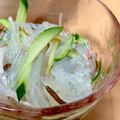 elpooh's cooksnap of when they made もずくと春雨のつるるんサラダ.